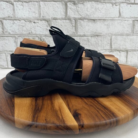 Nike Canyon Mens Size 11 Black Neoprene Water Sandals  CW9704-001 - Picture 6 of 13